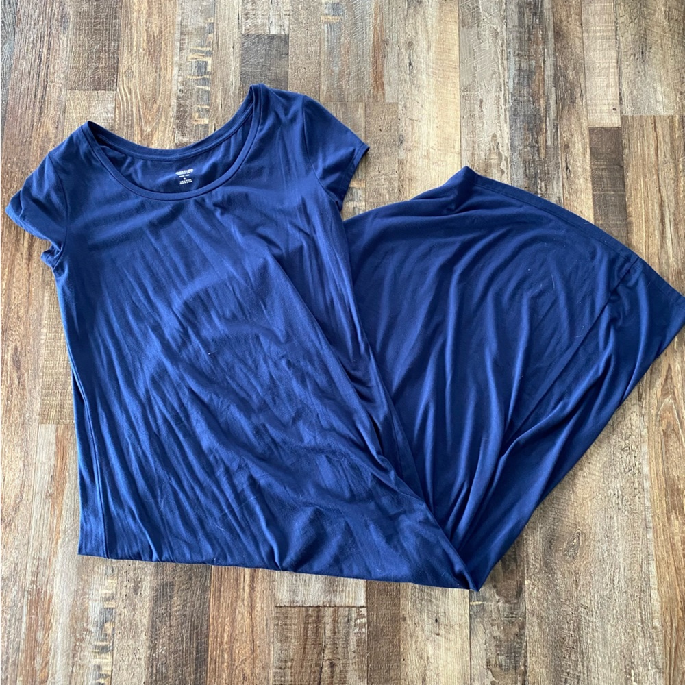 Mossimo Short Sleeve Maxi T-Shirt Dress
